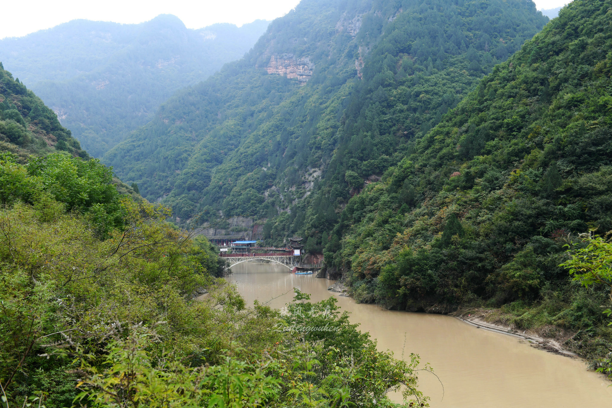 陈仓道莲花峰灵官峡走进十月秋意里的秦岭山巅