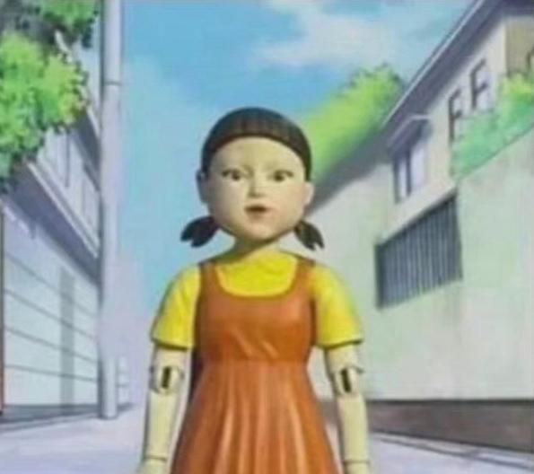 《鱿鱼游戏》静香人偶上热搜,网友热评：以后不敢看哆啦A梦了!休闲区蓝鸢梦想 - Www.slyday.coM