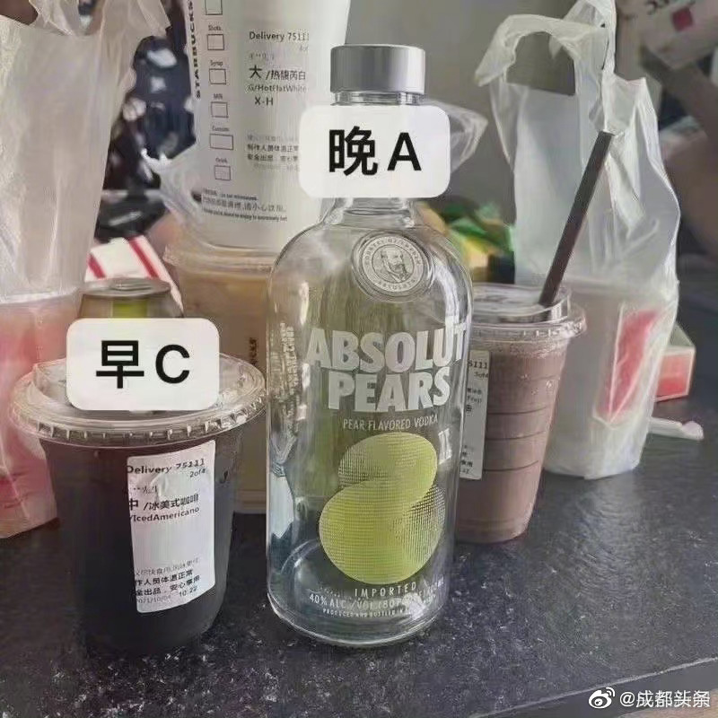 看到热搜上的早C晚A火了，强行来个成都版本： 早上……休闲区蓝鸢梦想 - Www.slyday.coM