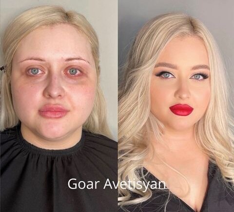 化妆前后的对比休闲区蓝鸢梦想 - Www.slyday.coM 化妆前后的对比休闲区蓝鸢梦想 - Www.slyday.coM