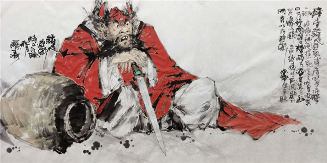 画家王河水墨胜处色无功