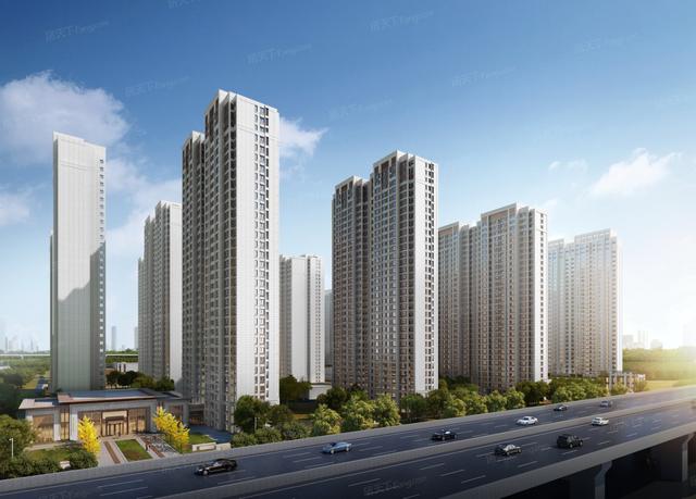 远洋红星太原天润毛坯起价约8500元/㎡ 主推89-172㎡户型