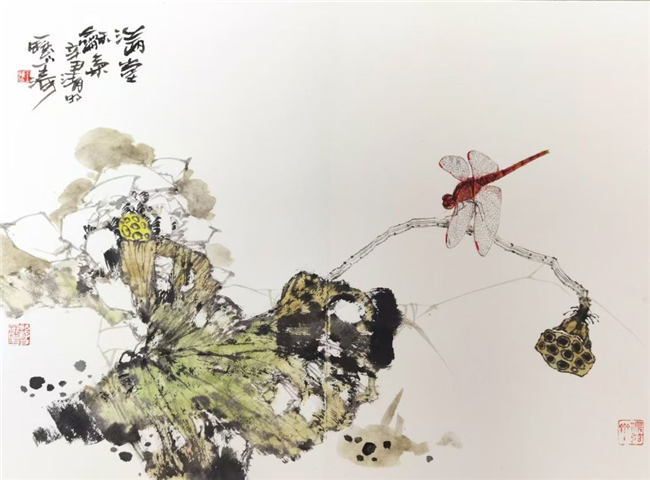 画家王河水墨胜处色无功