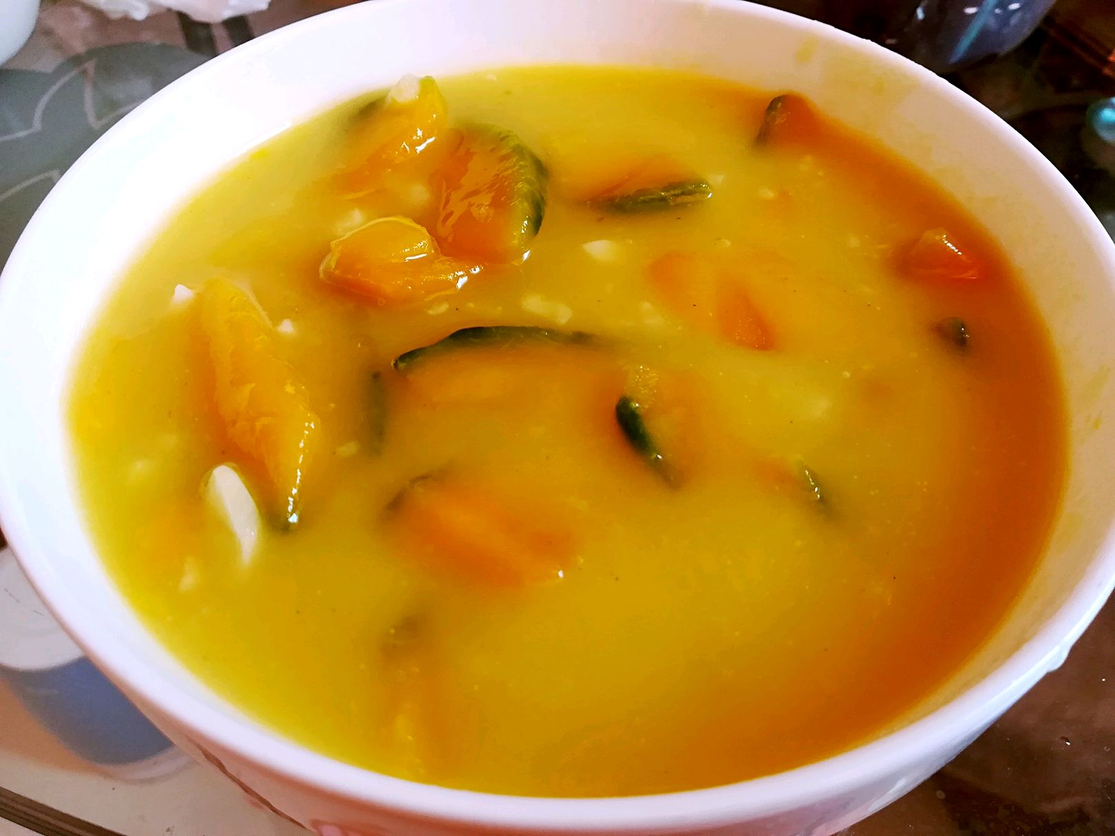 美味的南瓜红枣汤