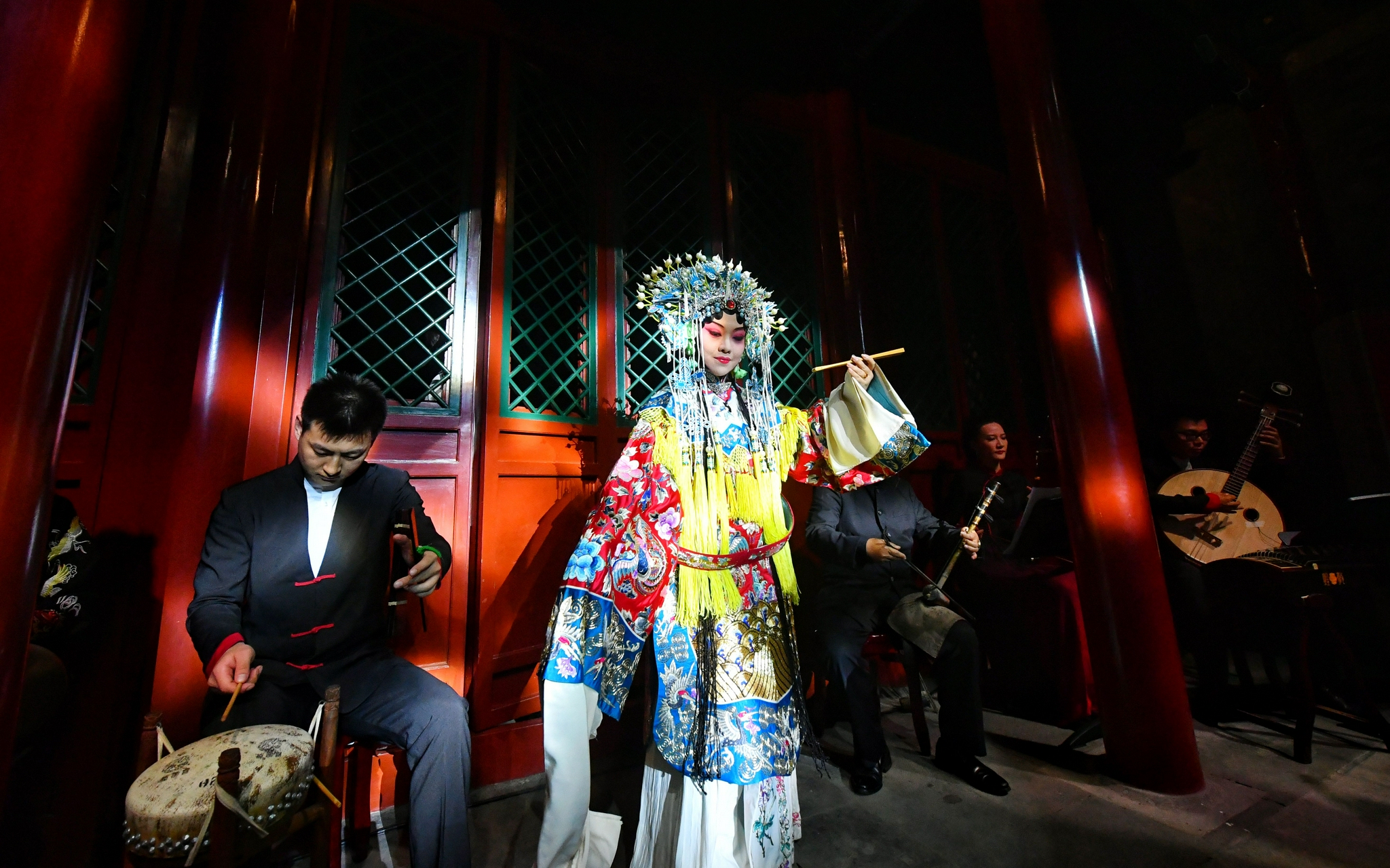 京剧,舞蹈,器乐演奏,400多岁的"颜料会馆"再迎文艺表演