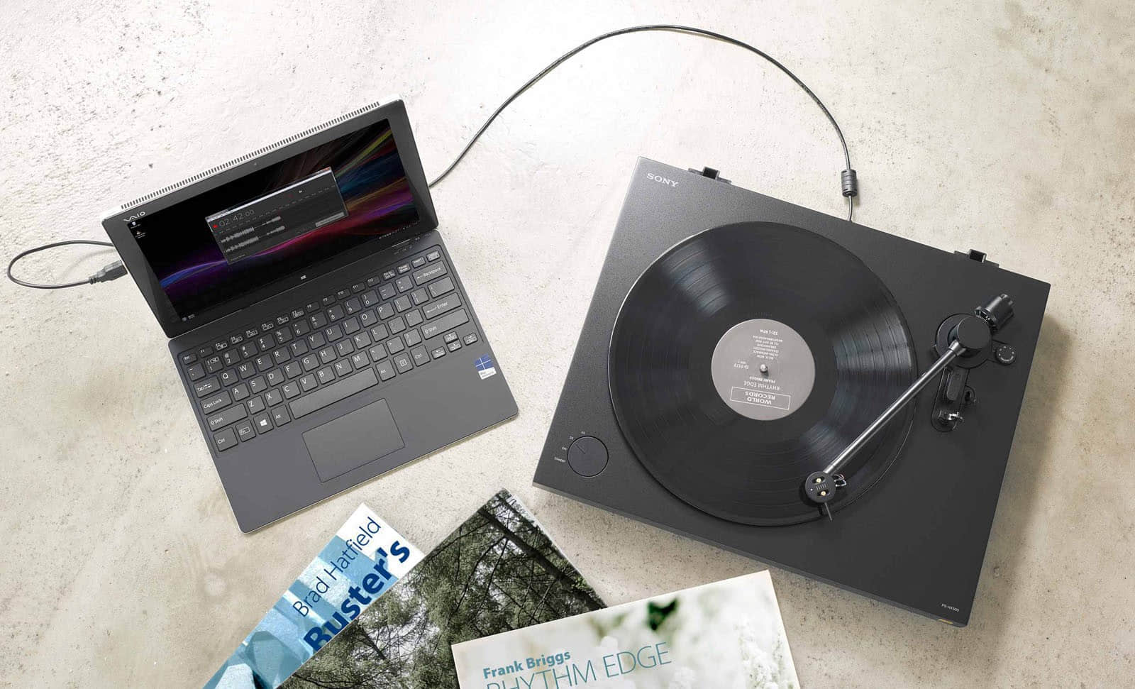 索尼的数字黑胶播放器