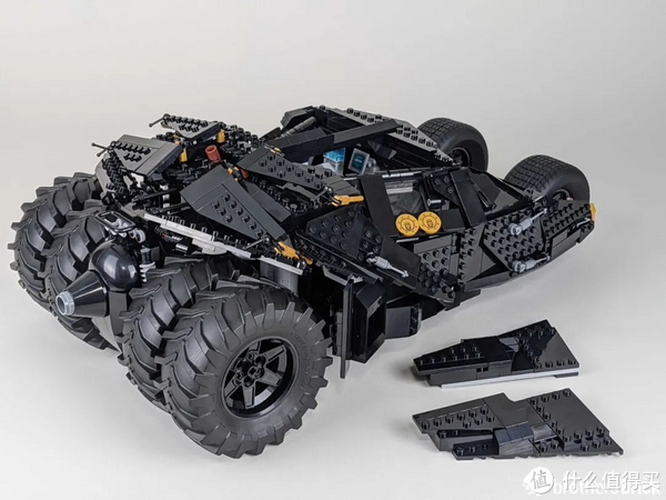 乐高dc蝙蝠侠76240蝙蝠战车tumbler开箱评测