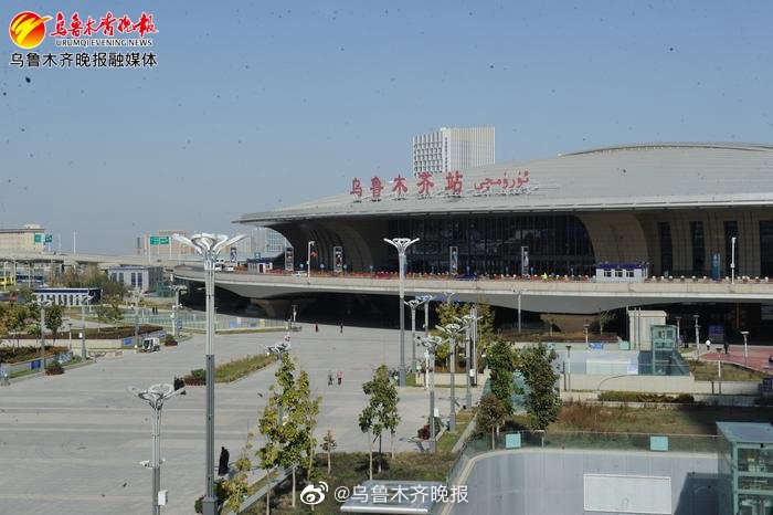 乌鲁木齐站南广场正式投用|乌鲁木齐市_新浪新闻