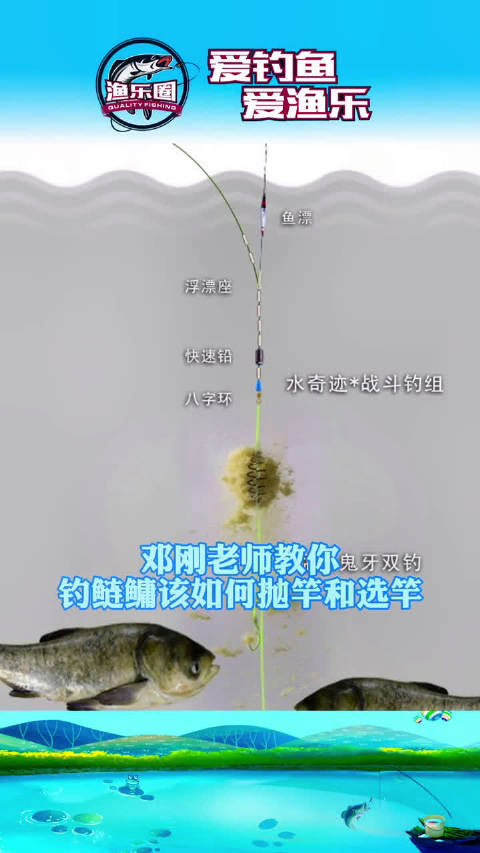 邓刚老师教你钓鲢鳙该如何抛竿和选竿