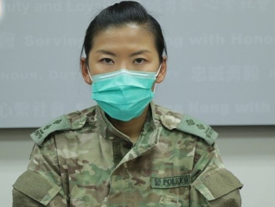 香港水警女高级督察林婉仪 图源:港媒