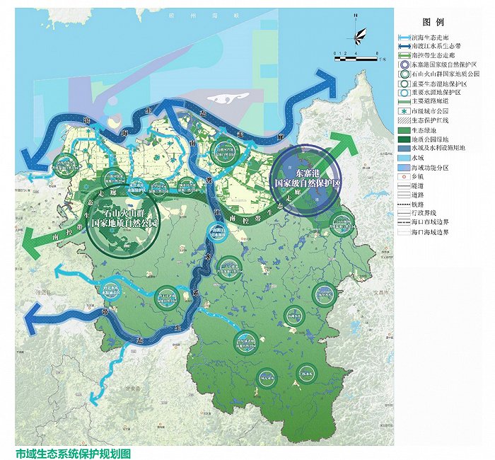 海口市国土空间总体规划20202035公众版公开征求意见