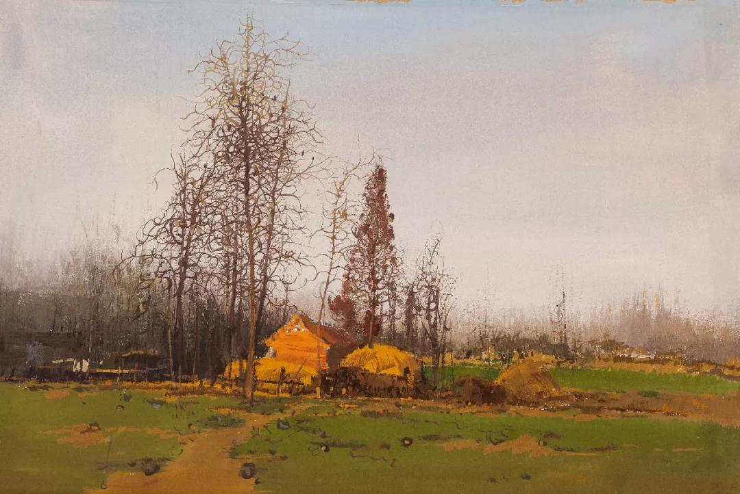 陆庆龙水彩粉画 乡村系列作品|陆庆龙|粉画|水粉_新浪新闻