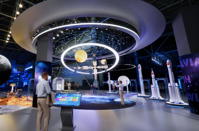 航天航空主题展区示意图前沿科技展区示意图元宇宙隧道元宇宙正在掀起