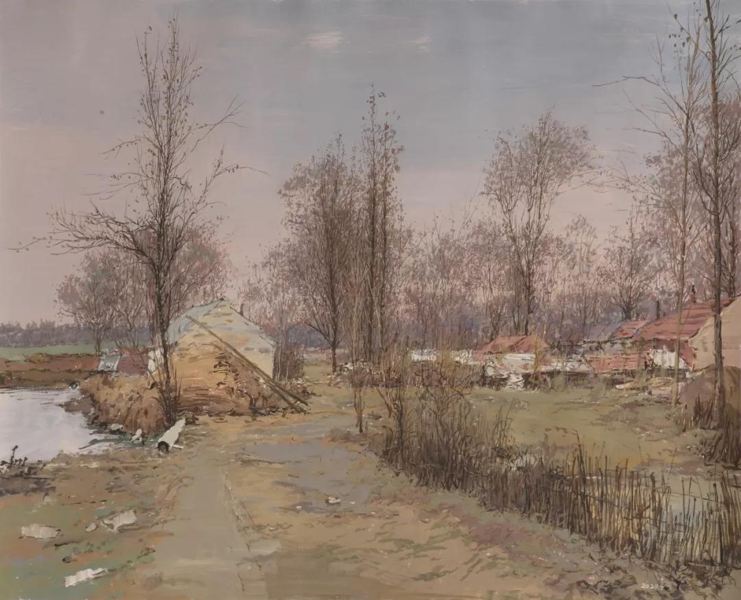 陆庆龙水彩粉画 乡村系列作品|陆庆龙|粉画|水粉_新浪新闻