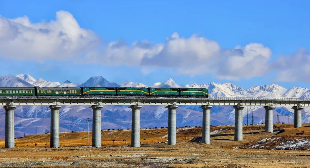 不仅建成了全球最长的高铁运营里程,就连青藏高原也通上了动车!