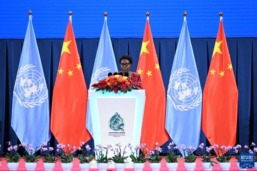 高清大图丨《生物多样性公约》第十五次缔约方大会在昆明开幕休闲区蓝鸢梦想 - Www.slyday.coM