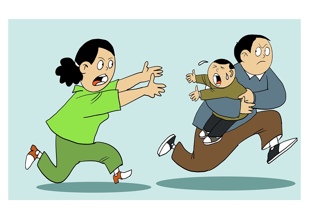 美媒:离婚率上升,中国父母的监护权之争更普遍,抢夺藏匿孩子的行为