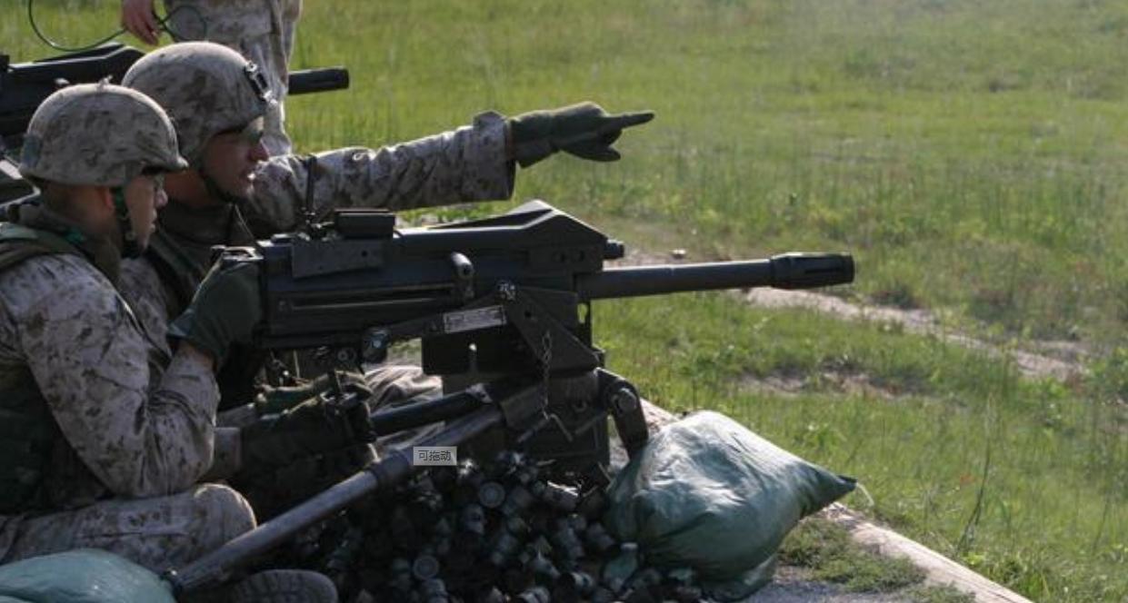 恐怖的机关枪榴弹炮,每分钟射发60发子弹!