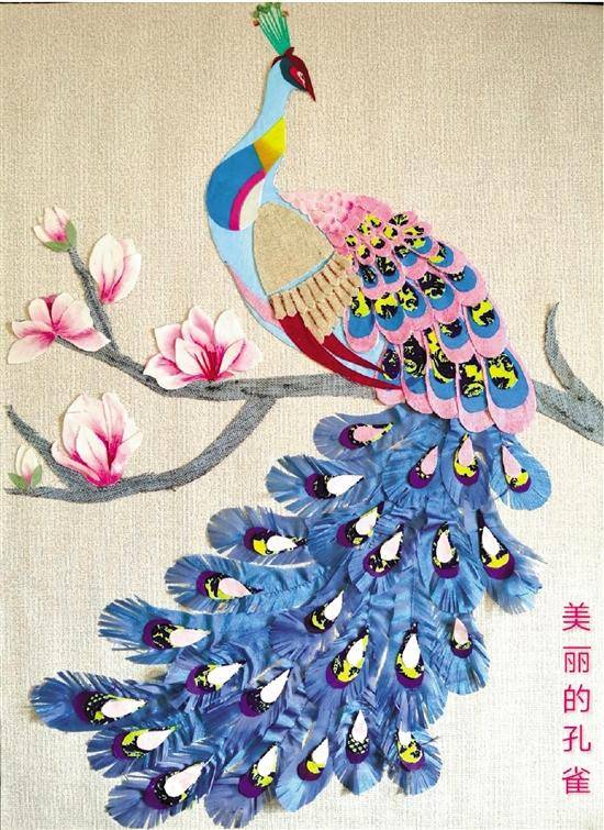 一双巧手玩出"布"可思议|孔雀|脸谱_新浪新闻