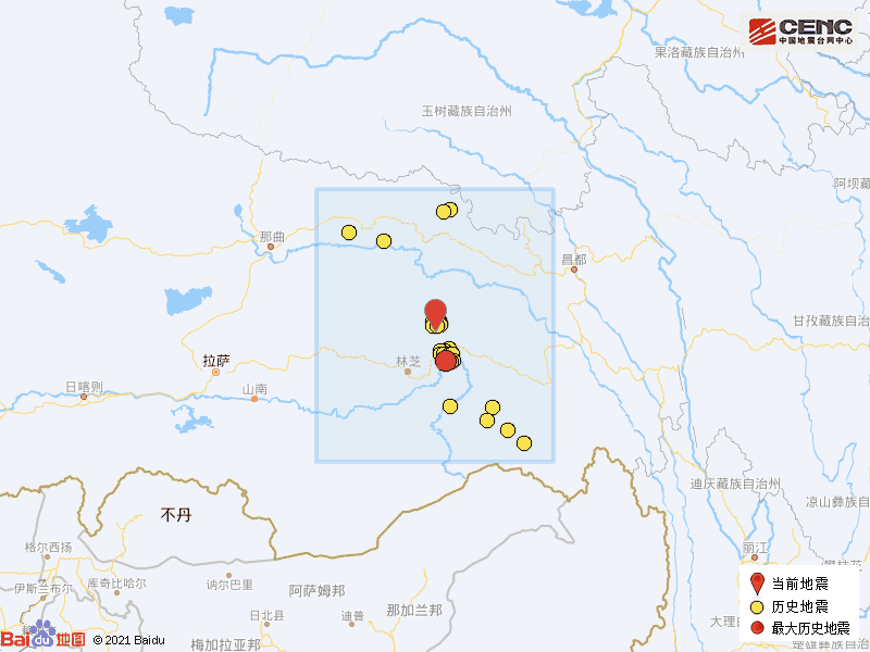 西藏林芝市波密县发生3.7级地震，震源深度10千米休闲区蓝鸢梦想 - Www.slyday.coM