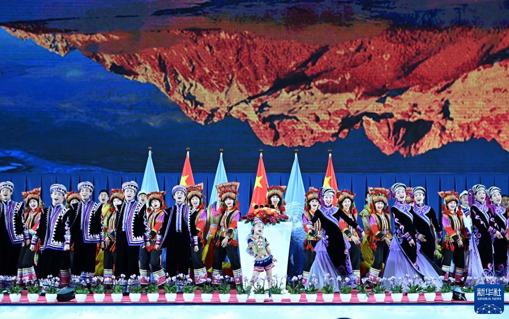 高清大图丨《生物多样性公约》第十五次缔约方大会在昆明开幕休闲区蓝鸢梦想 - Www.slyday.coM