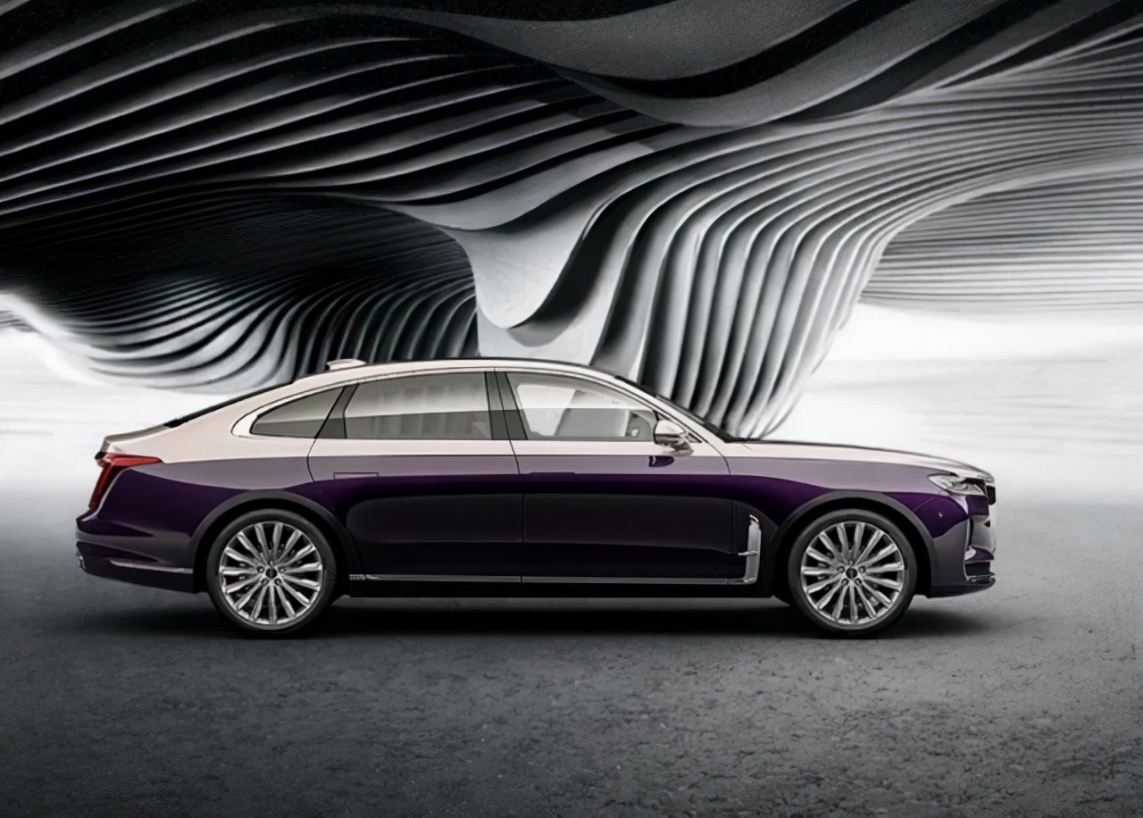 一汽红旗h9用写意手法与外观相呼应