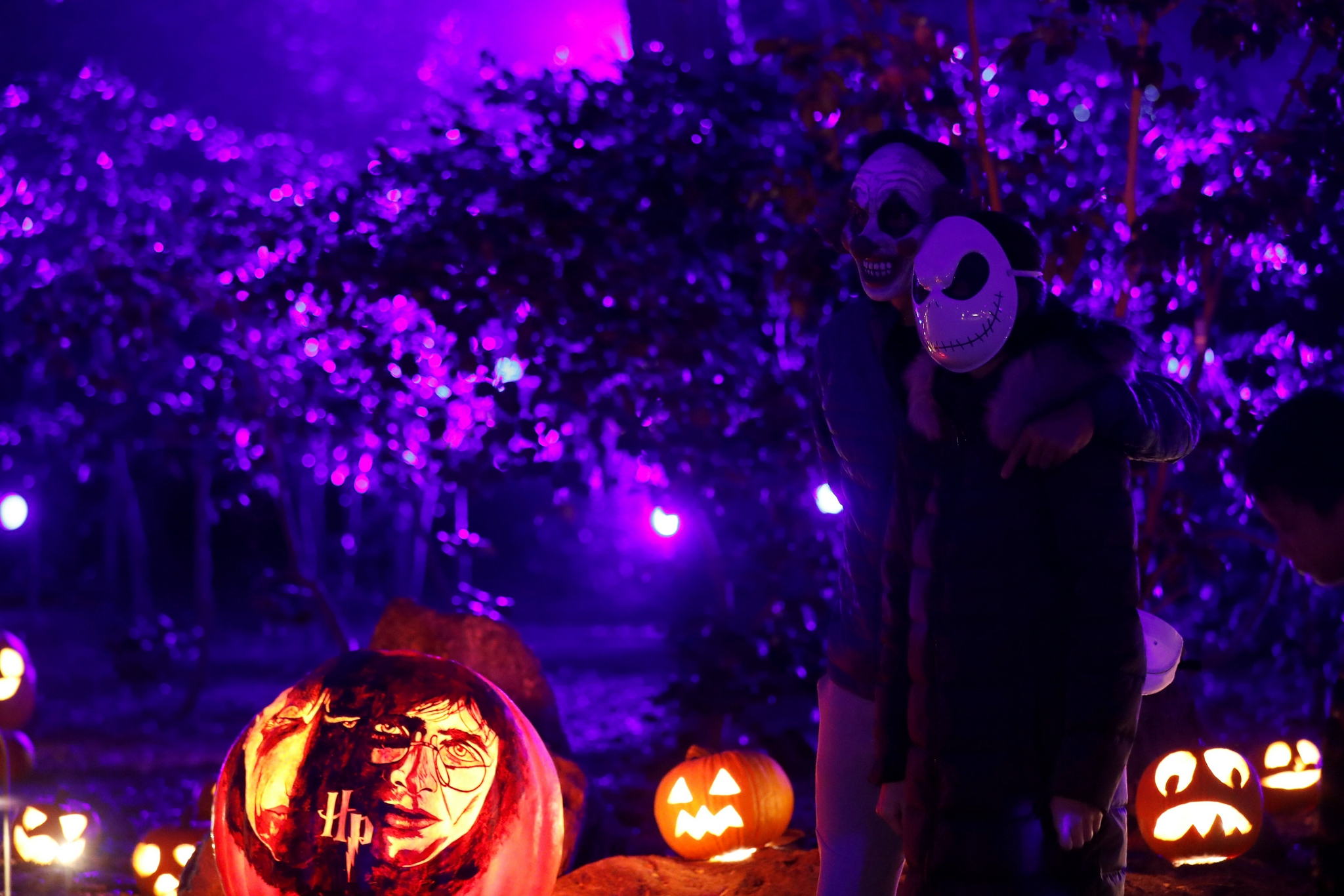 美国加州举行万圣节主题展