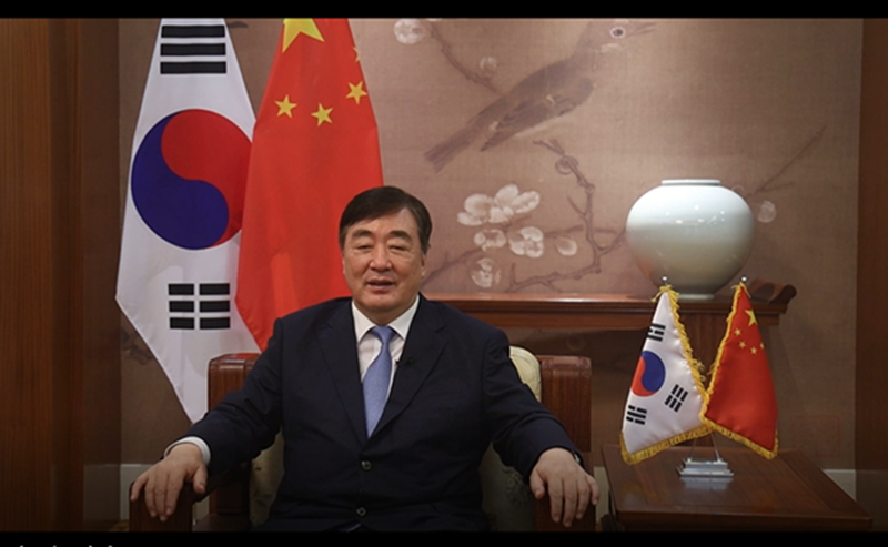 (中国驻韩国大使馆供图)