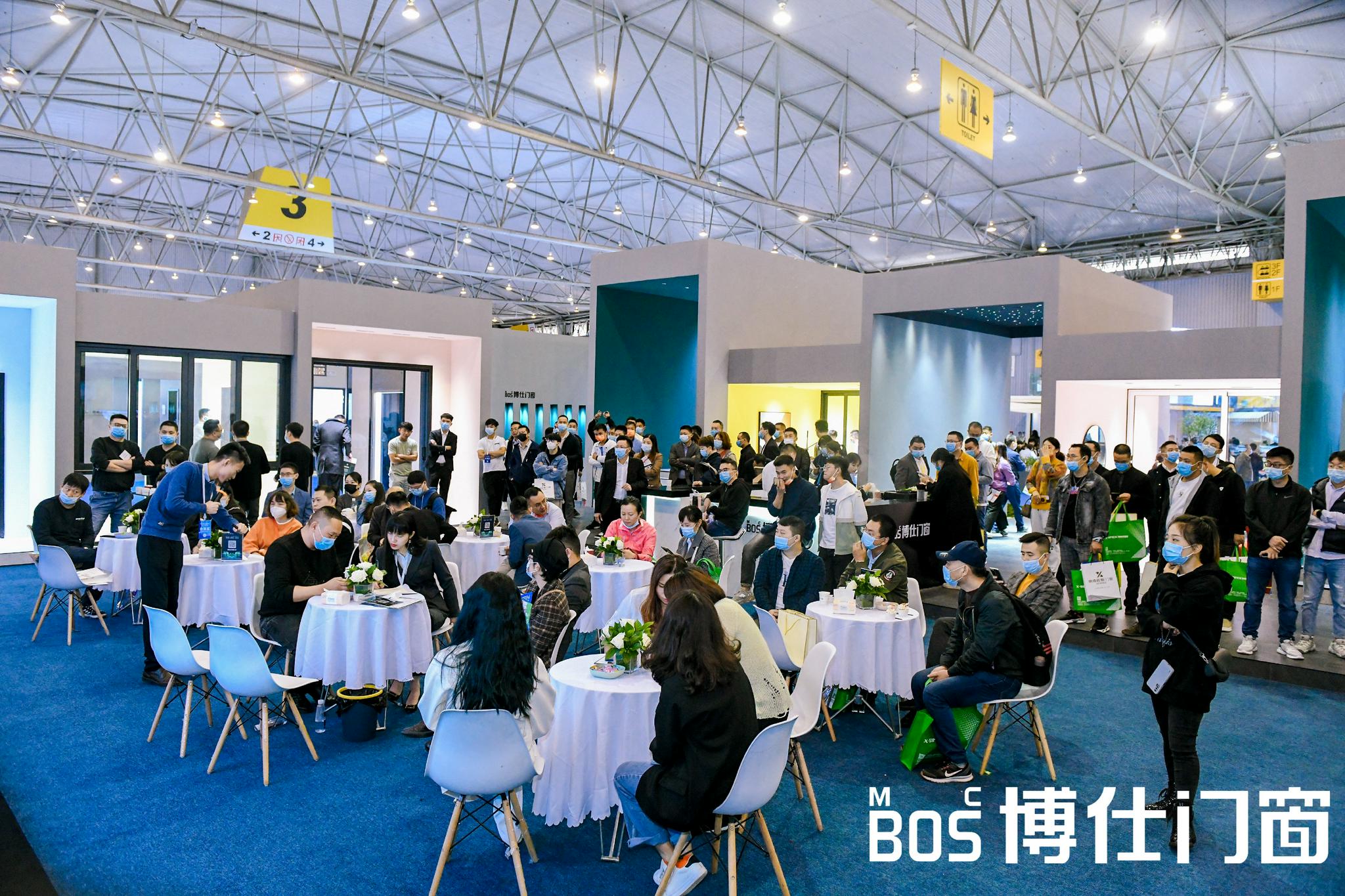 首届中国(成都)门窗博览会现场直击 博仕门窗展厅亮点多