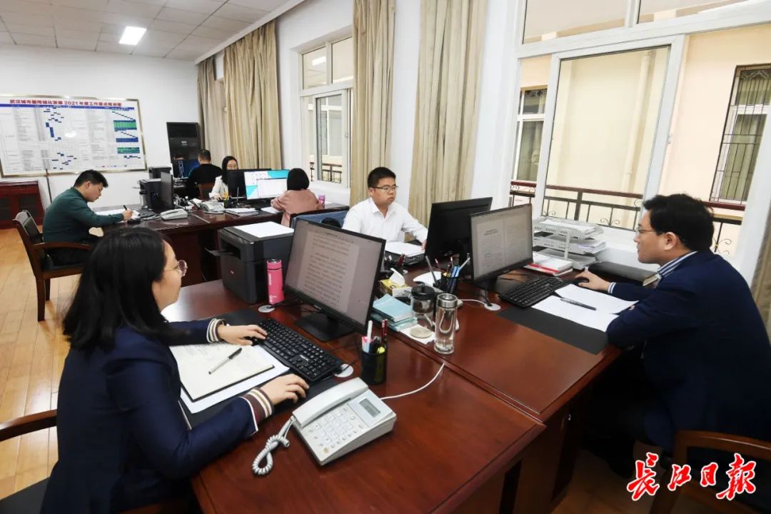 武汉城市圈9城联合办公开启:作战图上90项任务进度一目了然|武汉市_新