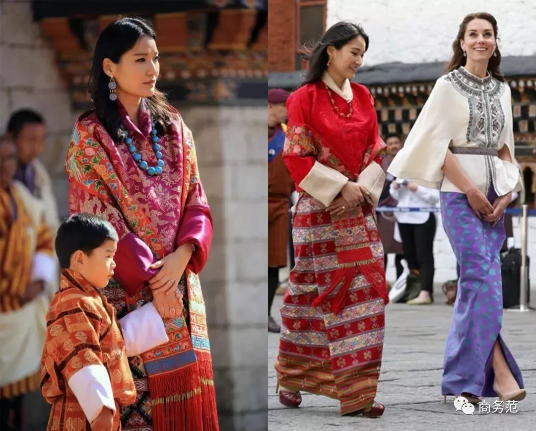 不丹90后王后结婚10年童话爱情生俩娃伺候5个太后日常爱穿民族风