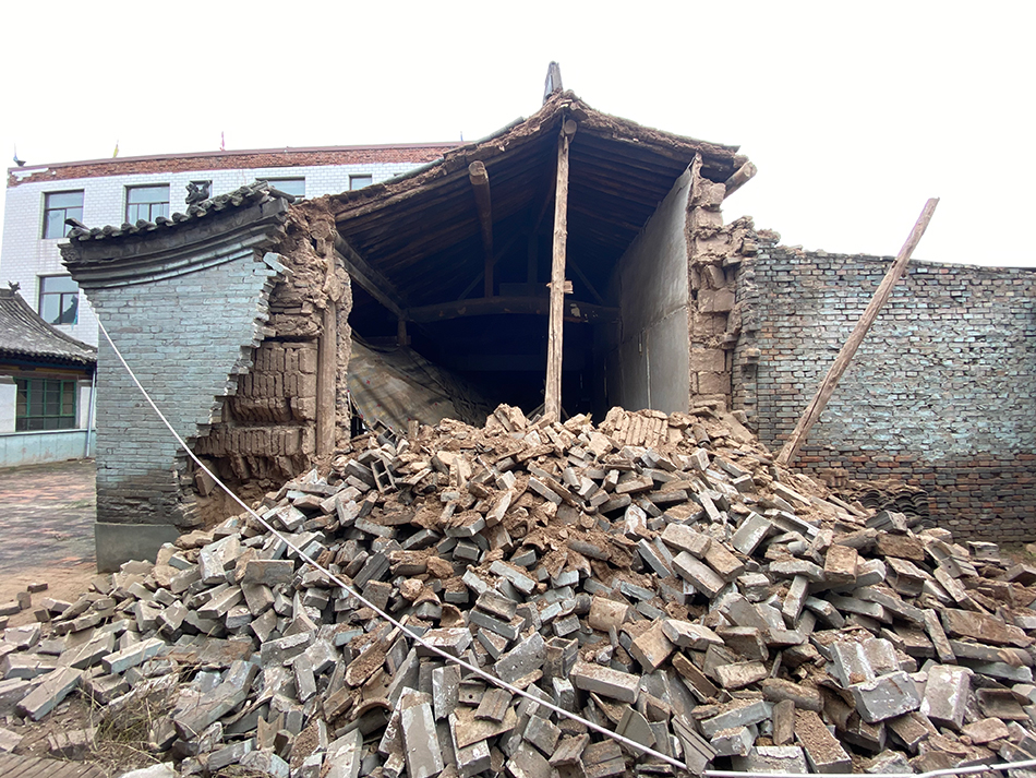 山西古建遭雨劫市县级文物保护单位661处有未定级文物消失