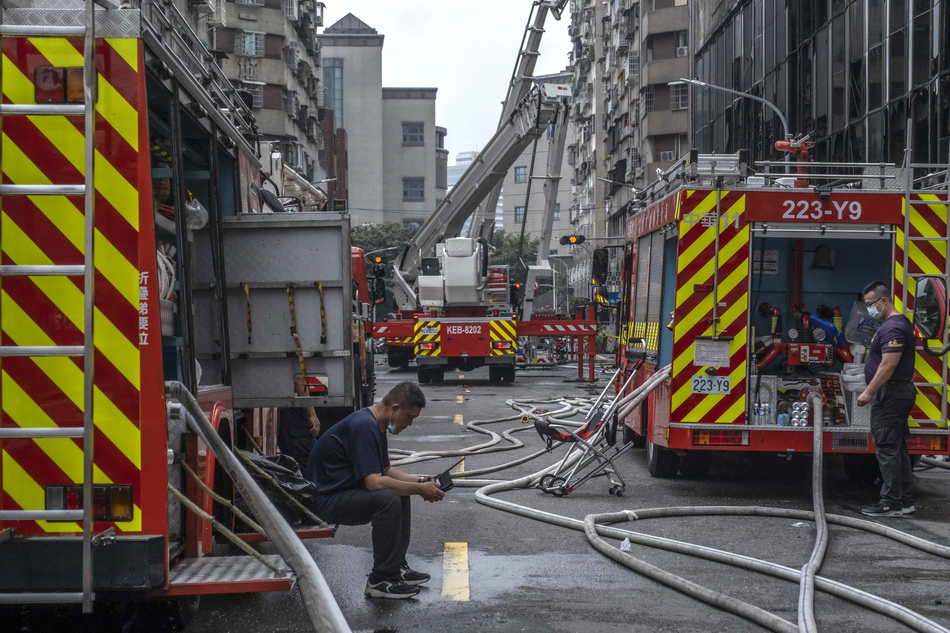 图集|台湾近26年最严重火灾已致46人死亡,或人为纵火67676767