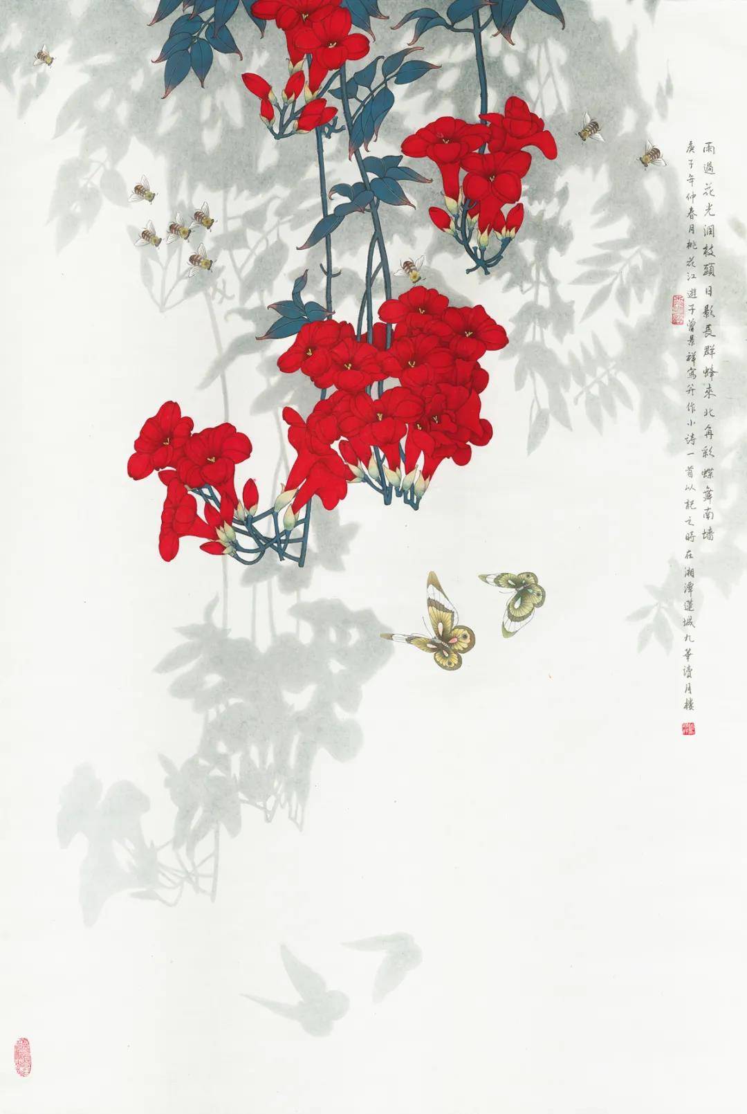 翰墨丹青展风采画家曾景祥花鸟画作品欣赏