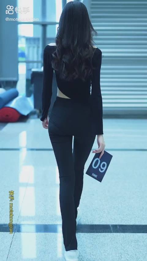 模特空间时装周模特面试9号模特申雪