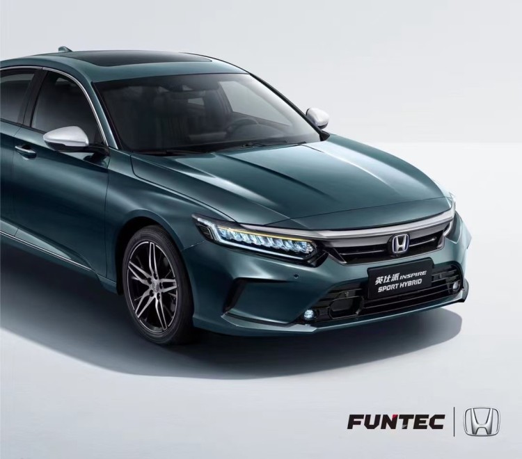 细节有微调东风本田inspire定名英仕派