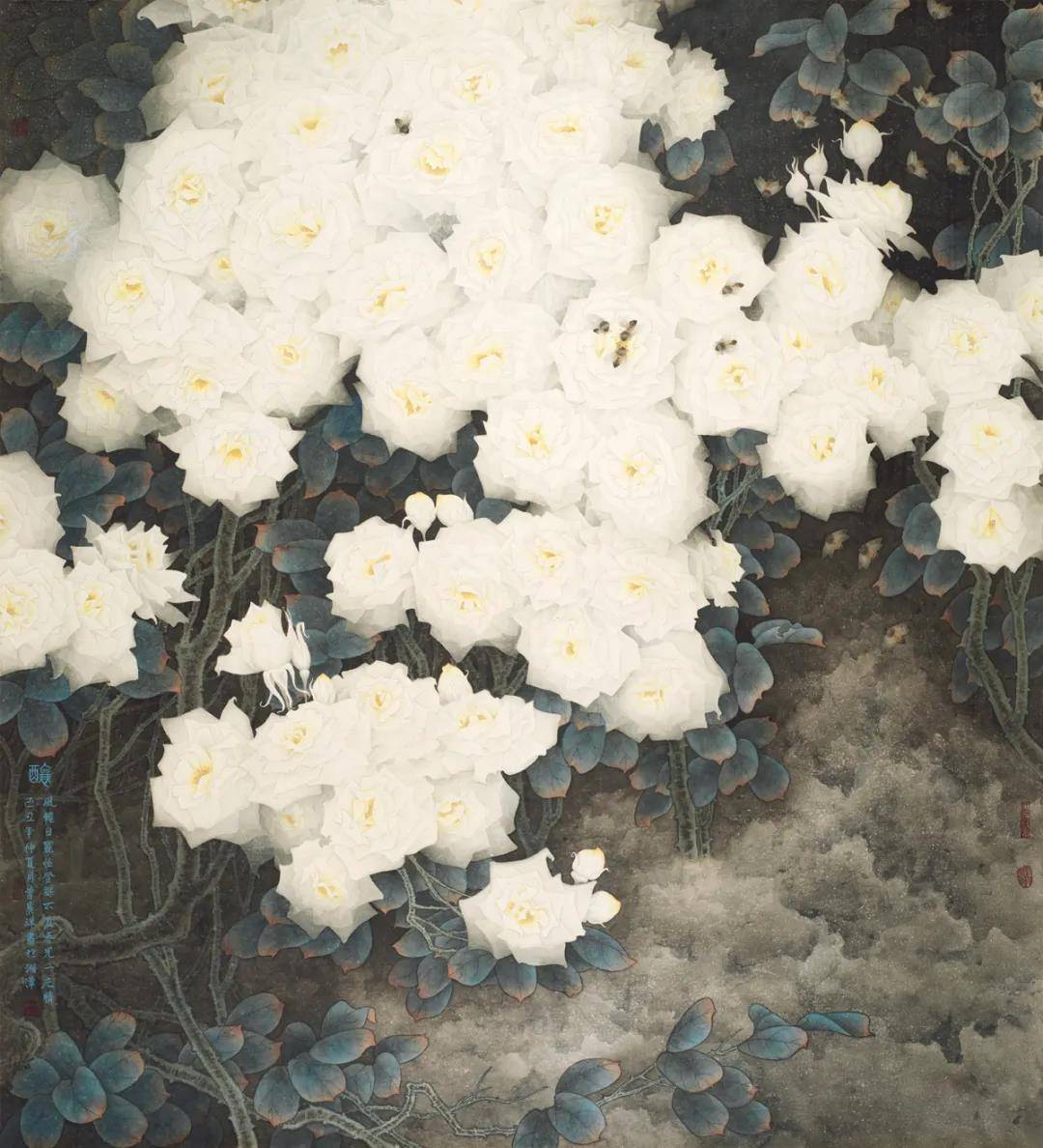 翰墨丹青展风采画家曾景祥花鸟画作品欣赏