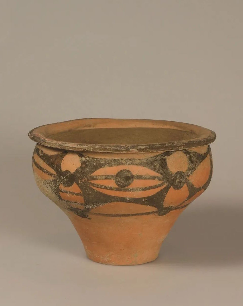 仰韶文化庙底沟类型组合花纹盆