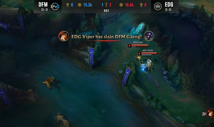 EDG双杀DFM，拿下四连胜！提前晋级八强休闲区蓝鸢梦想 - Www.slyday.coM