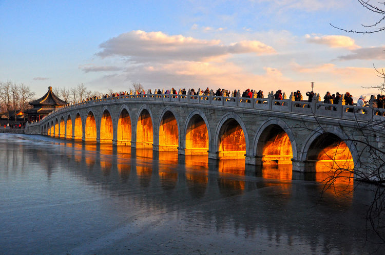 北京一座长桥石狮子比卢沟桥还多距颐和园1公里傍晚去最佳
