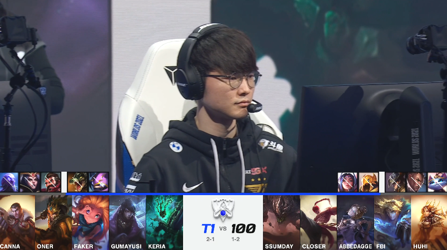 T1双杀100T，与EDG携手晋级八强！谁将会是小组赛第一？休闲区蓝鸢梦想 - Www.slyday.coM