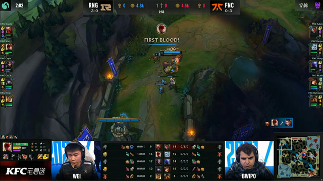 RNG遭重？FNC完成翻盘！果子哥背锅，解说米勒：节奏不太对了休闲区蓝鸢梦想 - Www.slyday.coM