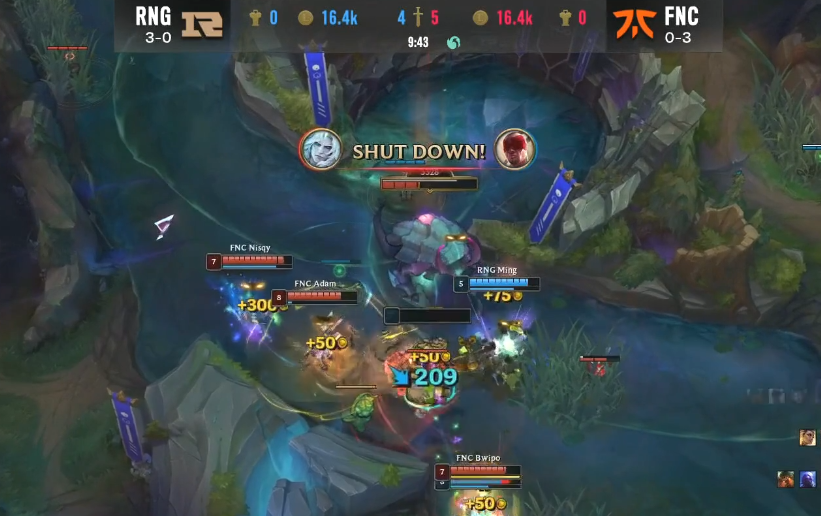 Cryin妖姬失误葬送好局！RNG不敌FNC，拿到小组赛首败休闲区蓝鸢梦想 - Www.slyday.coM