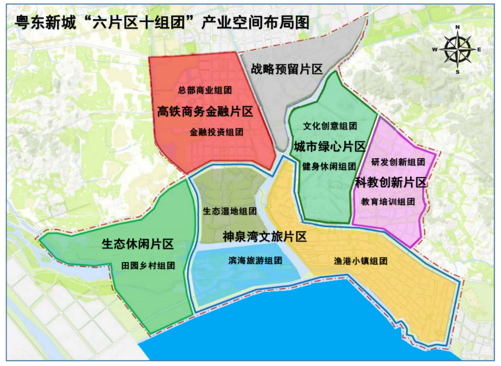 惠来大发展粤东新城重磅规划出炉未来将有超50个重点项目落户