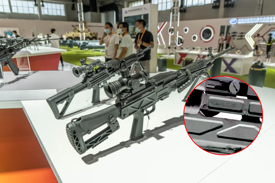 不用担心,这款5.8毫米机枪的名子叫qjs-201.