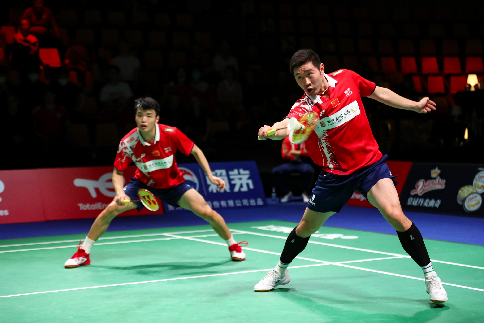 羽毛球——汤姆斯杯:中国队晋级决赛|中国队|日本队|男双_新浪新闻