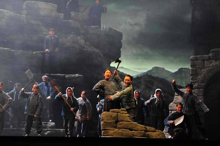 生死与共水乳交融歌剧《沂蒙山》感人肺腑