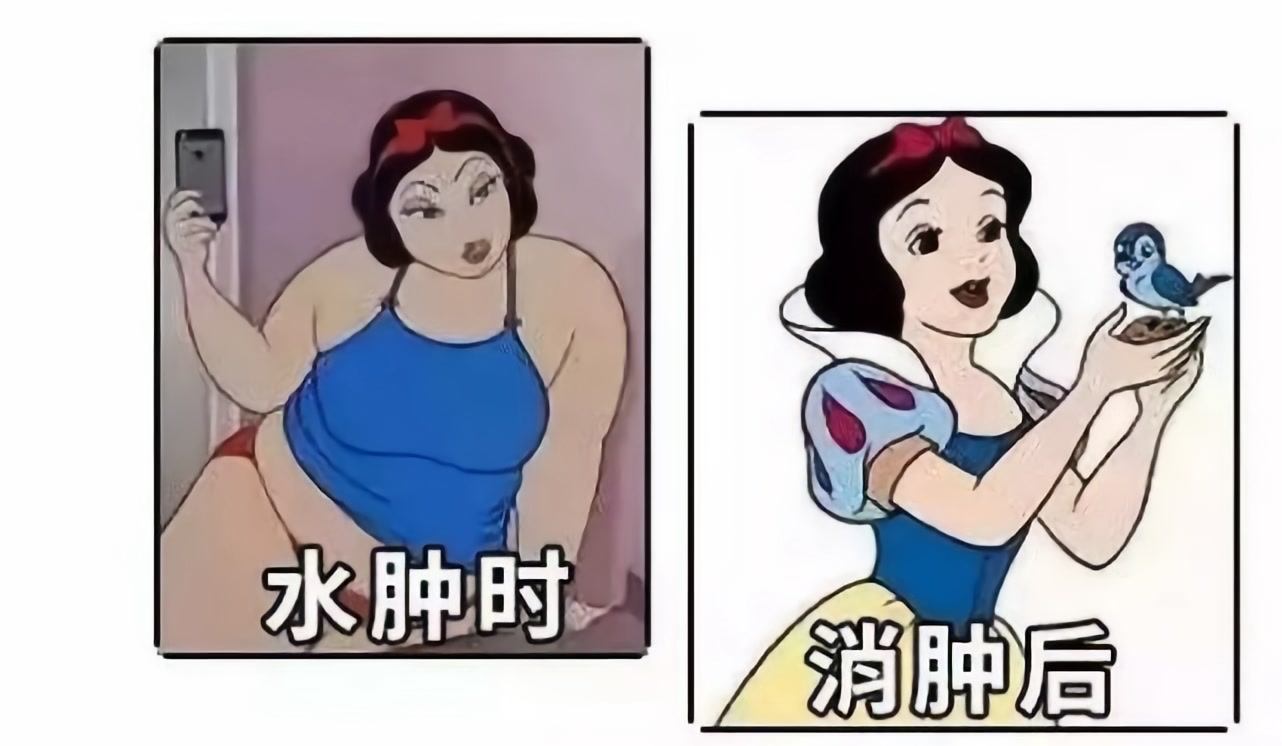 戚薇敲头,阿娇多喝水,宁静按摩,女明星去水肿方法真是千奇百怪