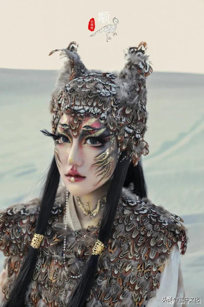 一人一生活嘉玲仿妆扮成各种角色走进山海经的奇妙世界