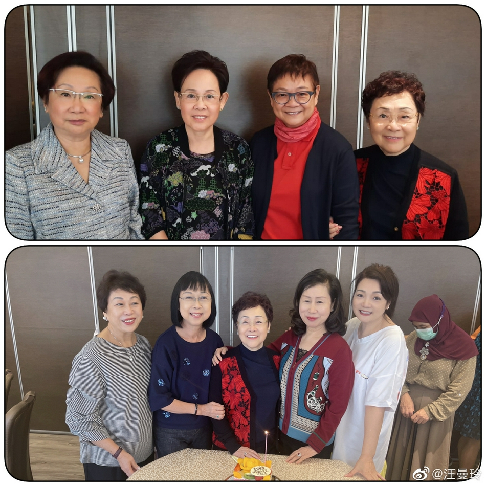 汪曼玲晒老友聚会照米雪鲍起静等tvb资深女星入镜